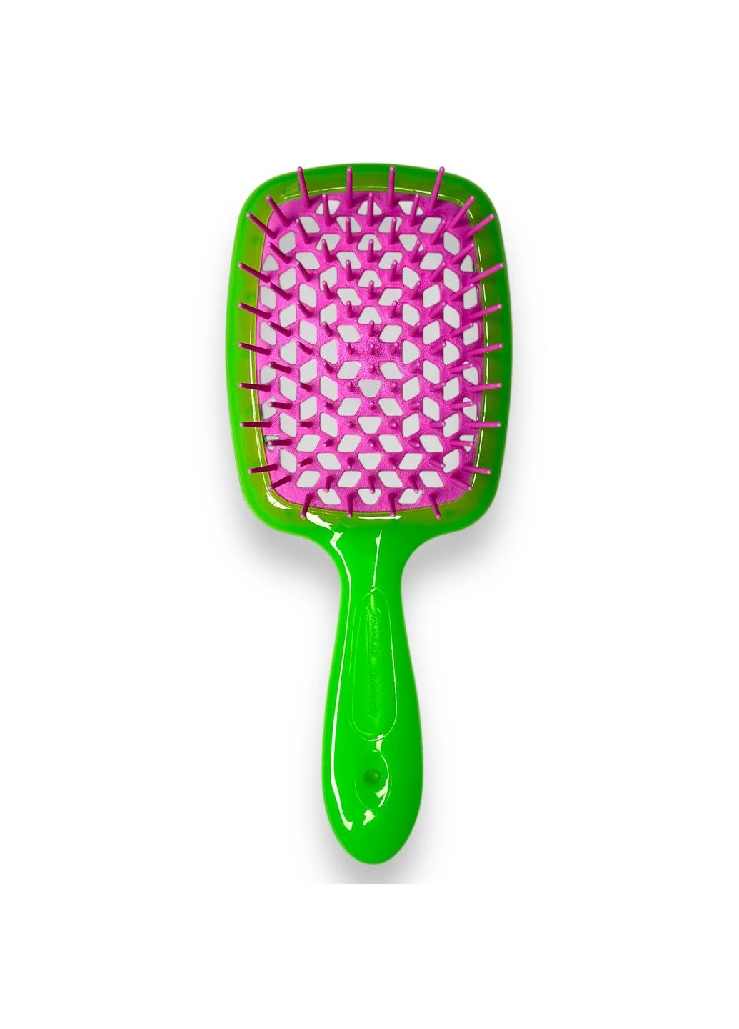Щетка для волос Superbrush The Original Салатовый-Фуксия Janeke (316519268)