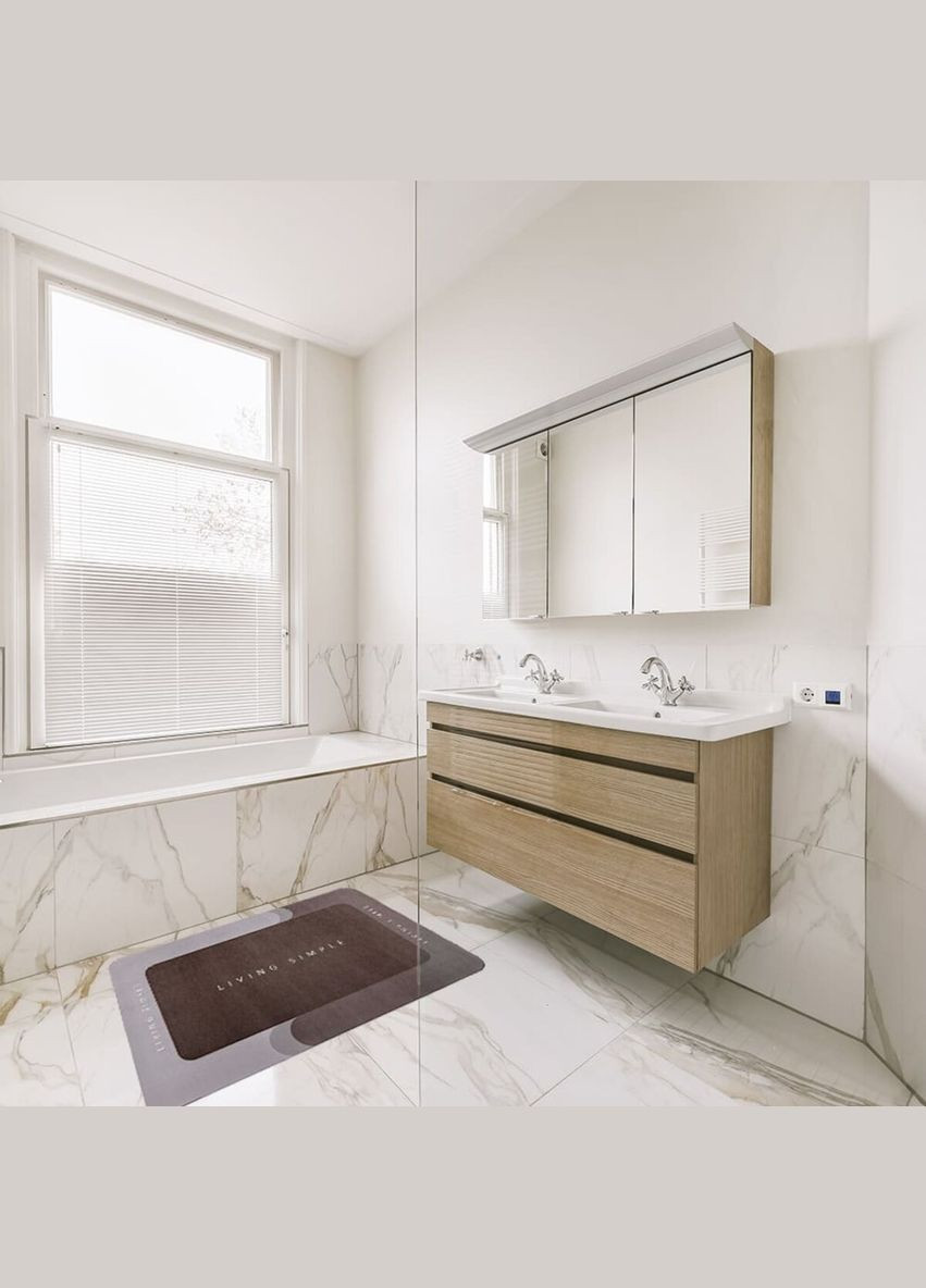 Вологопоглинаючий килимок "Living Simple" 38*58CM*3MM (D) SW-00001572 No Brand (328578830)