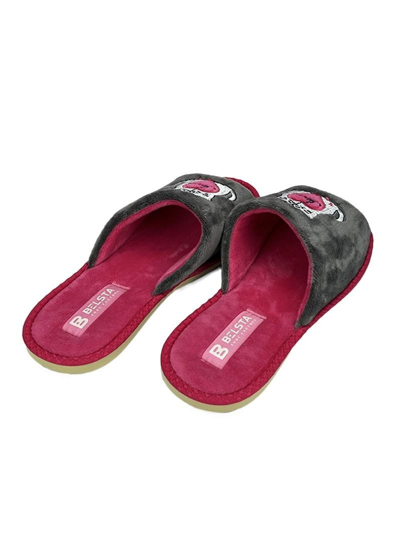 Кімнатні тапочки жіночі відкриті сірі 88-48 Белста (258232808)