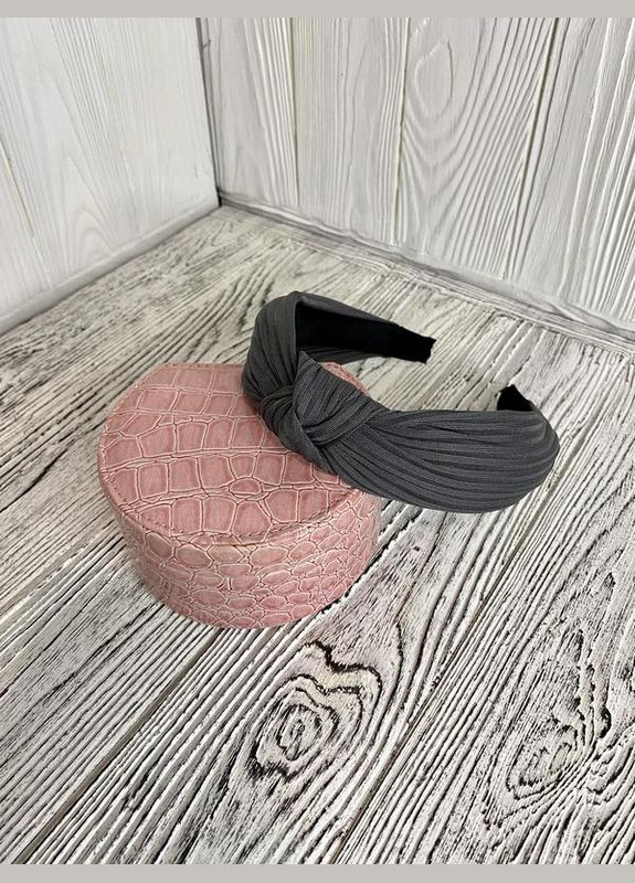 Жіночий обруч - чалма для волосся ободок трикотажний Hand Made (330619025)