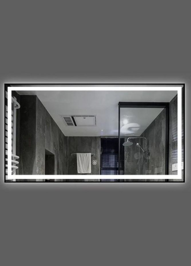 Зеркало LED DEM0061S1 Black 70х90 см Dusel (316720333)
