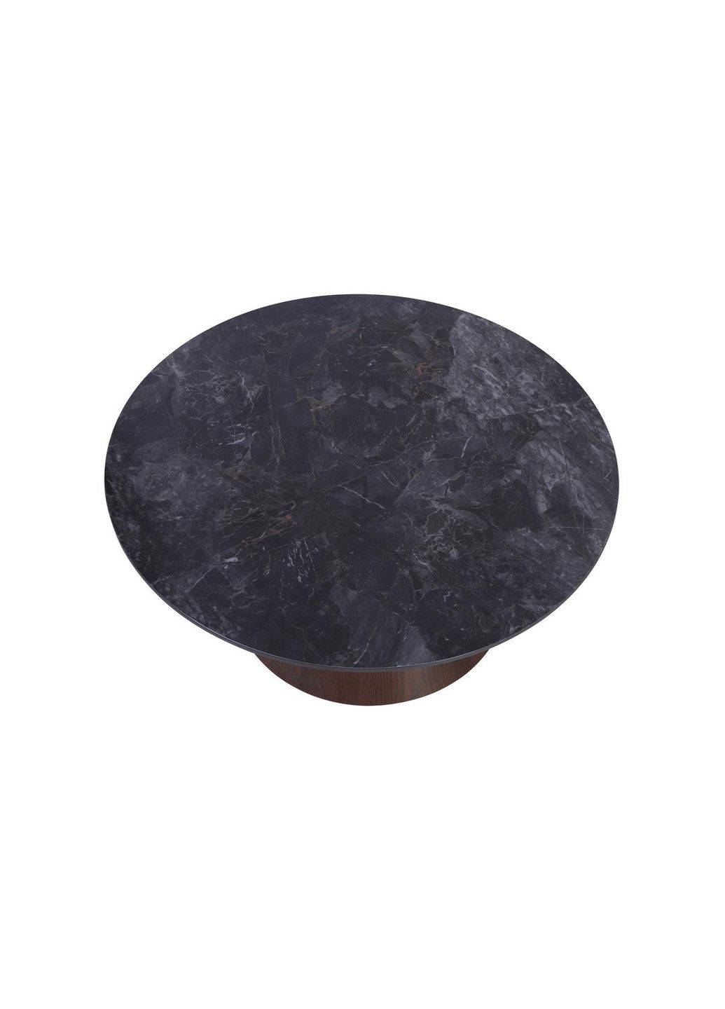 Журнальний столик VIRGINIA A чорний глянець/коричневий мат Intarsio (365461408)