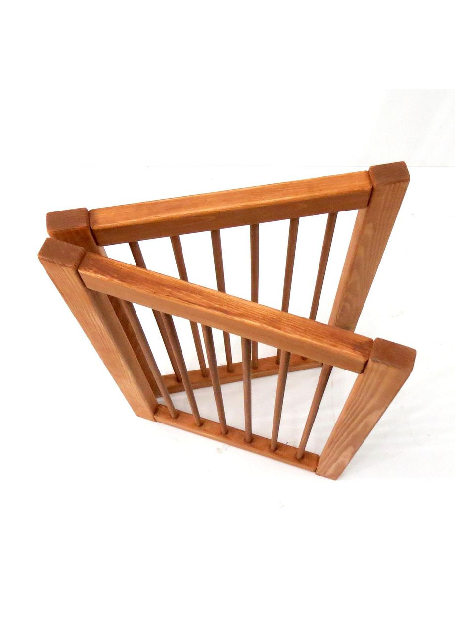 Парканчик обмежувач з дерева Лео 75х45 савоярді (ЗБО-75450615) No Brand (328605491)