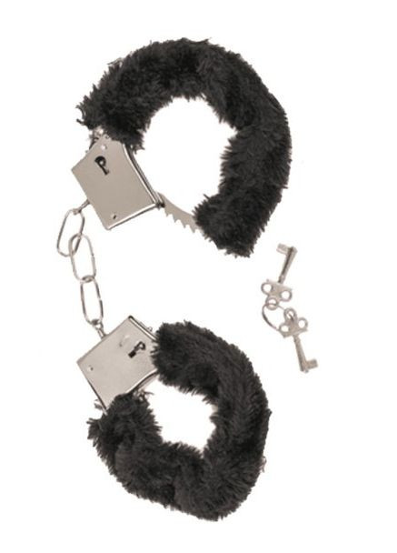 Наручники Plush Handcuffs With Keys Black OOTB (335862612)