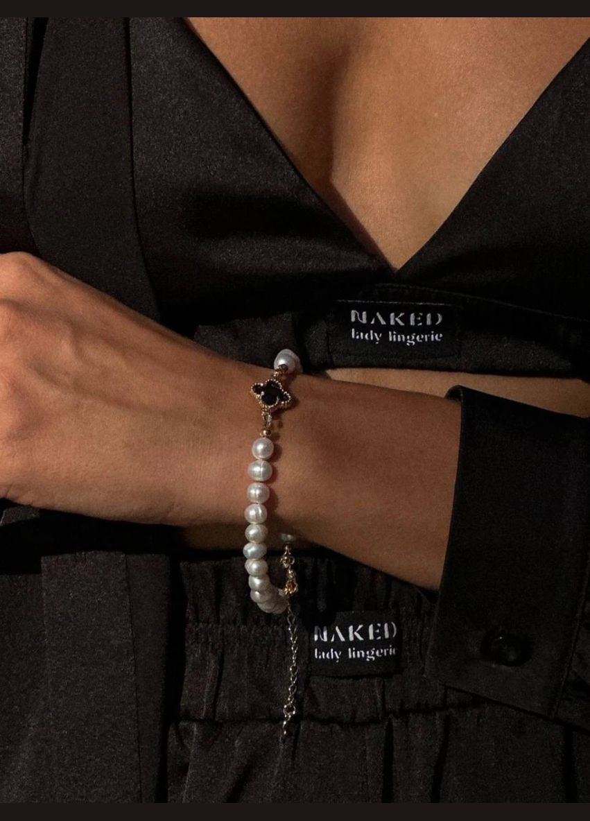 Браслет "Black Clover" Le'Perle (312520098)