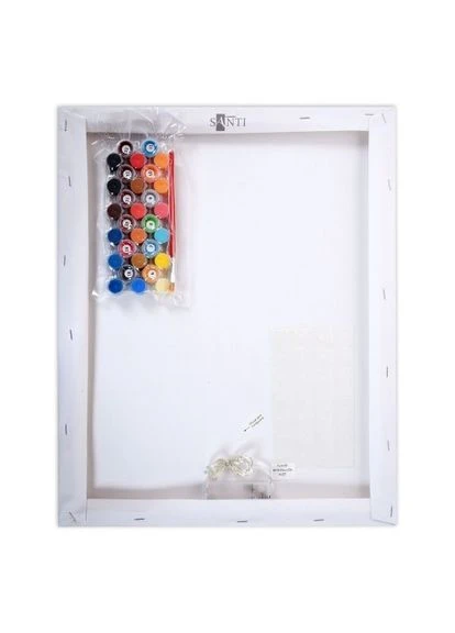 Картина за номерами Коти на даху 40*50 см LED підсвітка (956646) Santi (386405276)