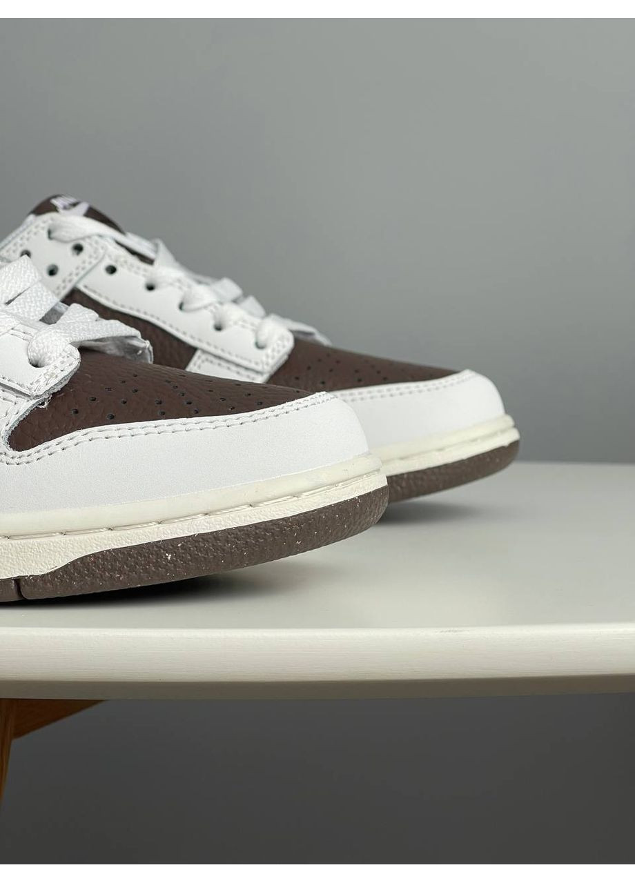 Кросівки жіночі і чоловічі Nike SB Dunk Low Grey Brown Beige | Найк СБ Данк низькі коричневі No Brand коричневі демісезони (358499111)