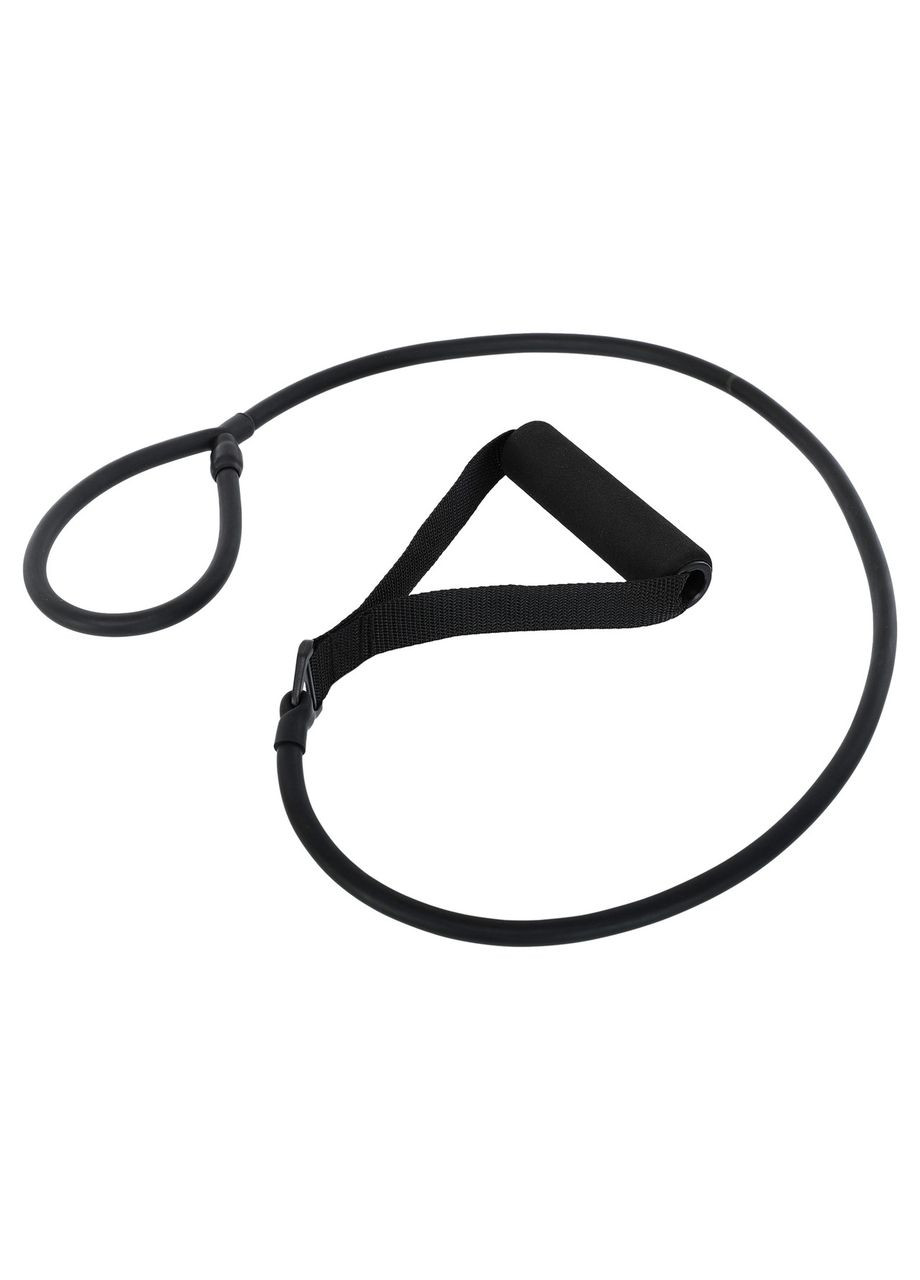 Еспандер трубчастий з ручками та лямками для ног BODY SHAPER 10046 (латекс, поліестер, чорний) SP-Sport (354703514)