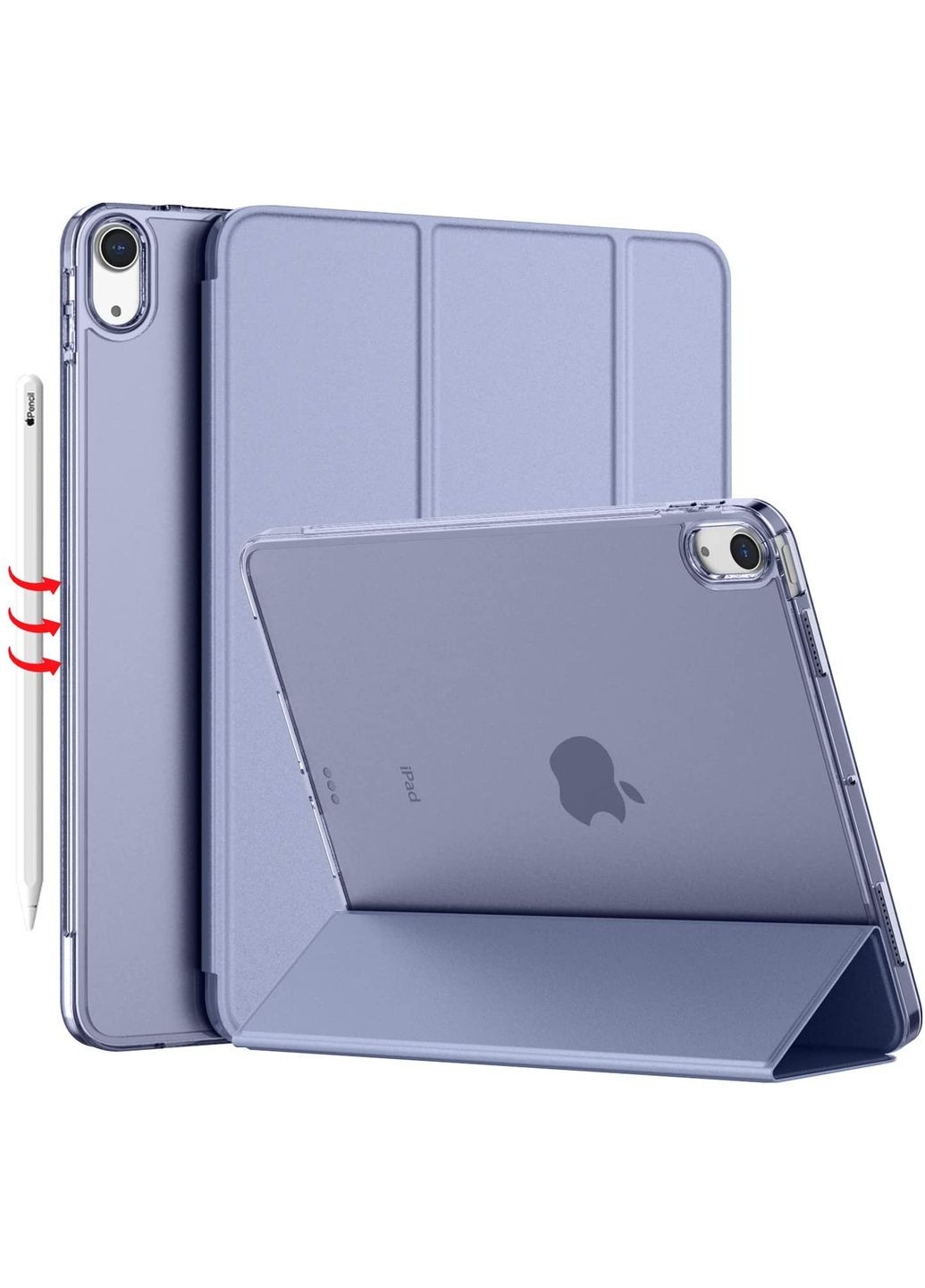 Чехол Tri Fold Hard для Apple iPad Air 11" M2 2024 Purple (711417) BeCover (366220132)