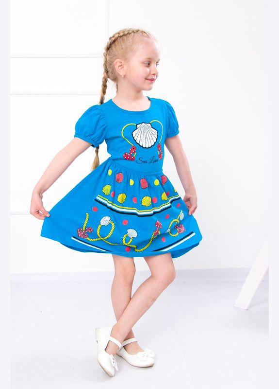 Бірюзова сукня для дівчинки "breeze" Носи своє (280866679)