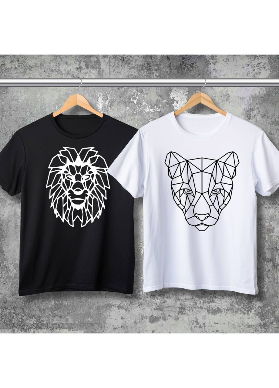 Парні футболки з принтом - Лев\Левиця! Hand Made (361266490)