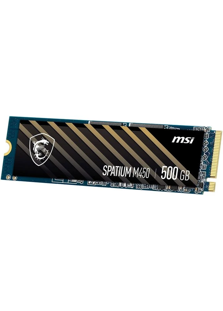 SSD накопитель Spatium M450 V1 500GB M.2 NVMe (S78-440K380-P83) MSI (400932795)