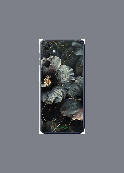 Чехол на Samsung Galaxy M34 5G Черные цветы "6031u-3141-2448" Endorphone (348082739)