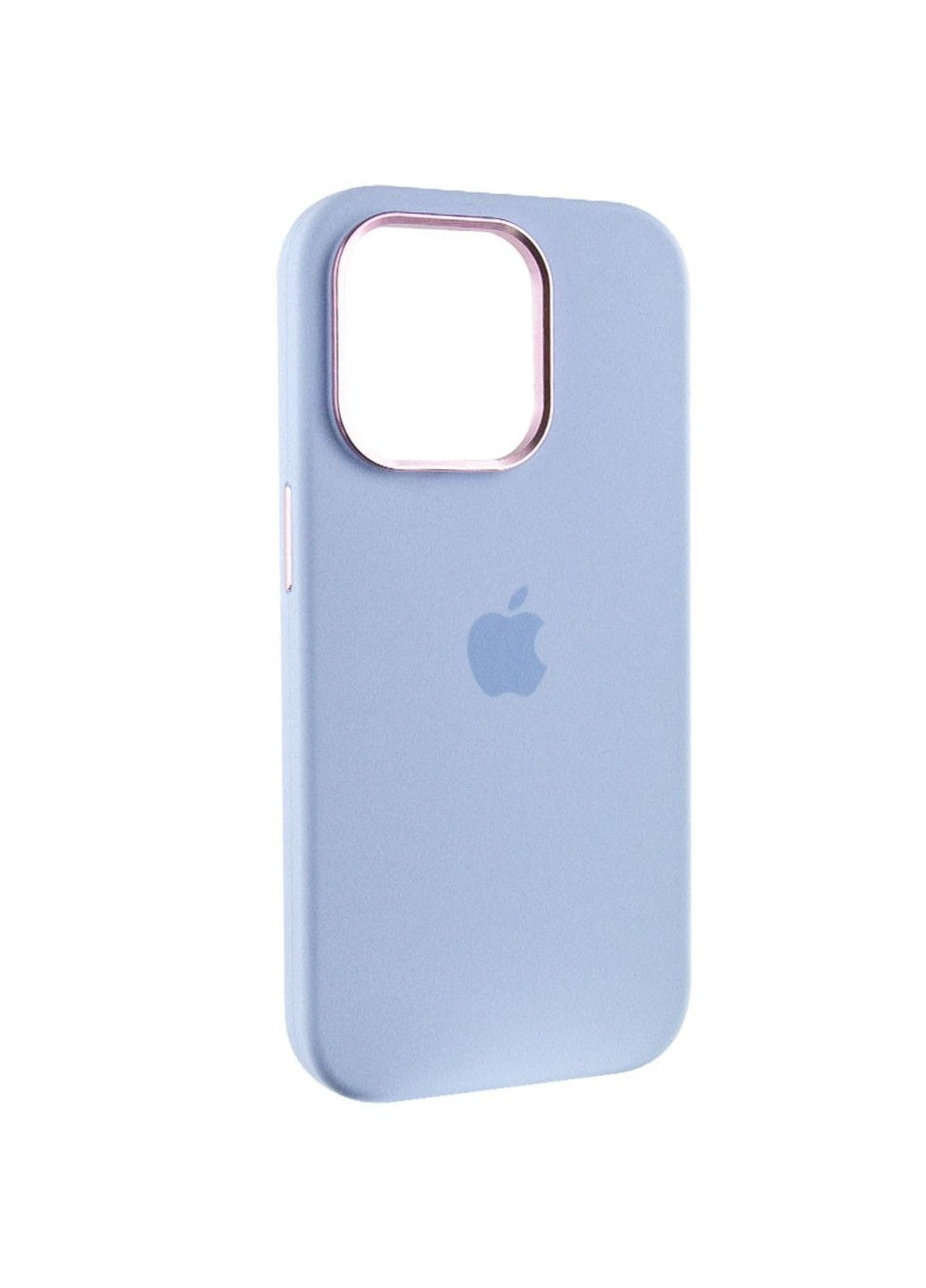 Чехол Silicone Case Metal Buttons (AA) для Apple iPhone 14 Pro (6.1") Epik (296722714)