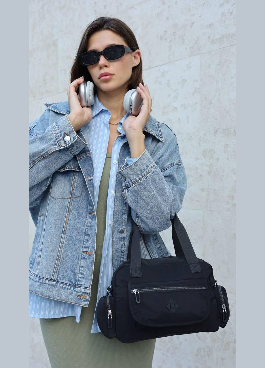 Сумка женская черного цвета No Brand Сумка крос-боді (323168021)