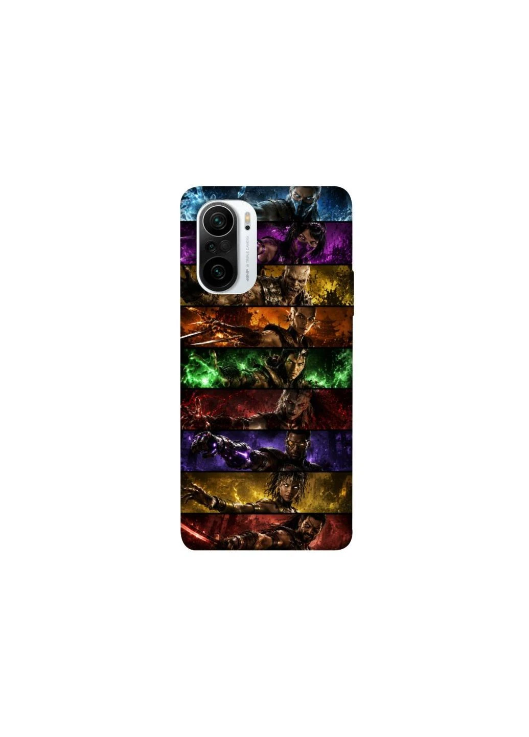 Чохол на Xiaomi Redmi K40 / K40 Pro / K40 Pro+ / Poco F3 Mortal Kombat ver.5 Frontalka (395811273)