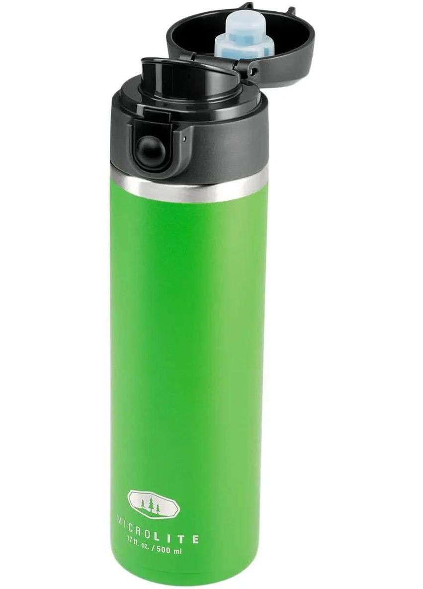 Термокружка GSI Microlite 500 Flip 0.5l Green GSI Outdoors (316442514)