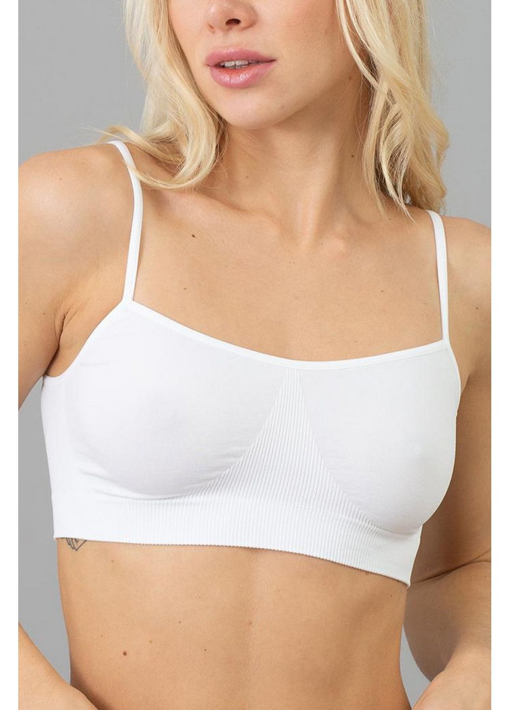 Топ бесшовный на тонких бретелях CAMI TOP Giulia (351582897)