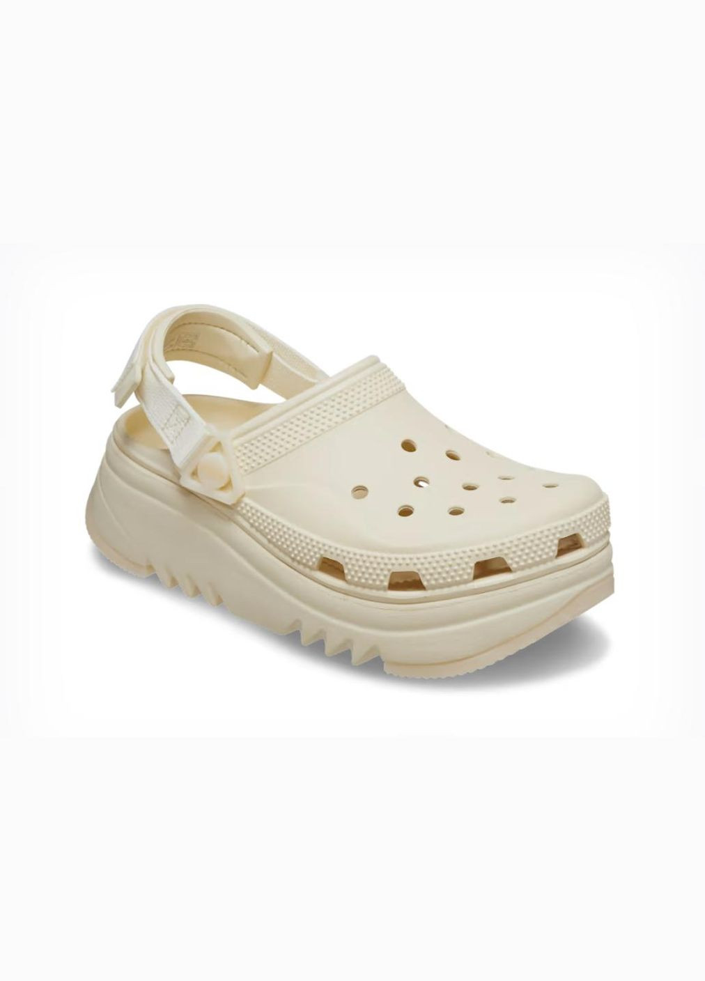 Молочные женские кроксы hiker xscape clog m4w6-36-23 см vanilla 208365 Crocs