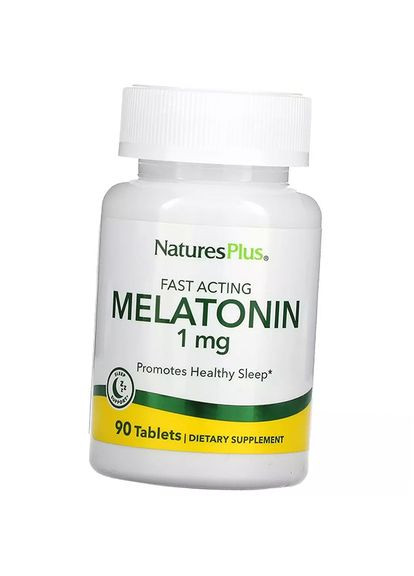 Мелатонин таблетки, Melatonin 1, 90таб (72375022) Nature's Plus (361308396)