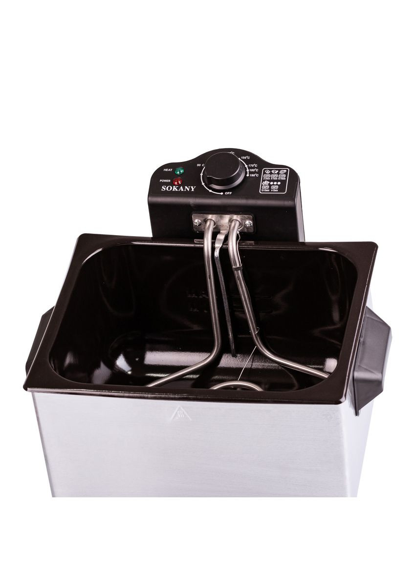 Фритюрниця Sokany WJ801 електрична на 5 літрів, професійна Jooki (360920836)