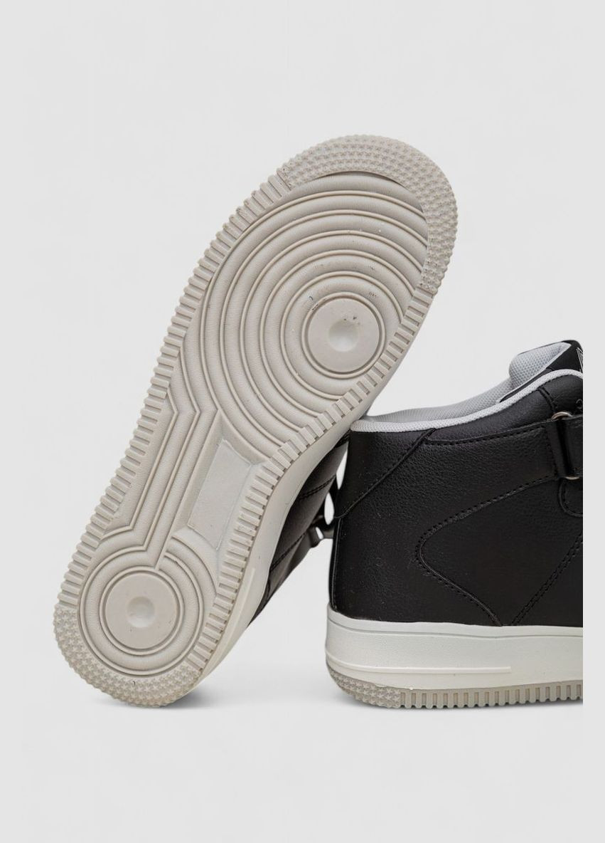 Черные демисезонные кроссовки мужские зимние на меху Sport Line