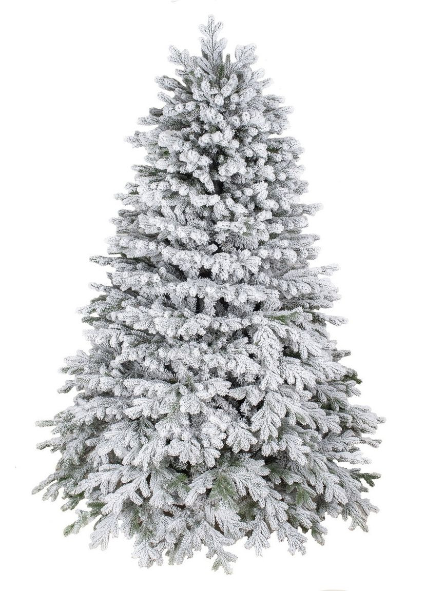 Штучна комбінована ялинка YalynkyWorld литі голки та плівка ПВХ Оскар Засніжений 300 см Kvazar (312015917)