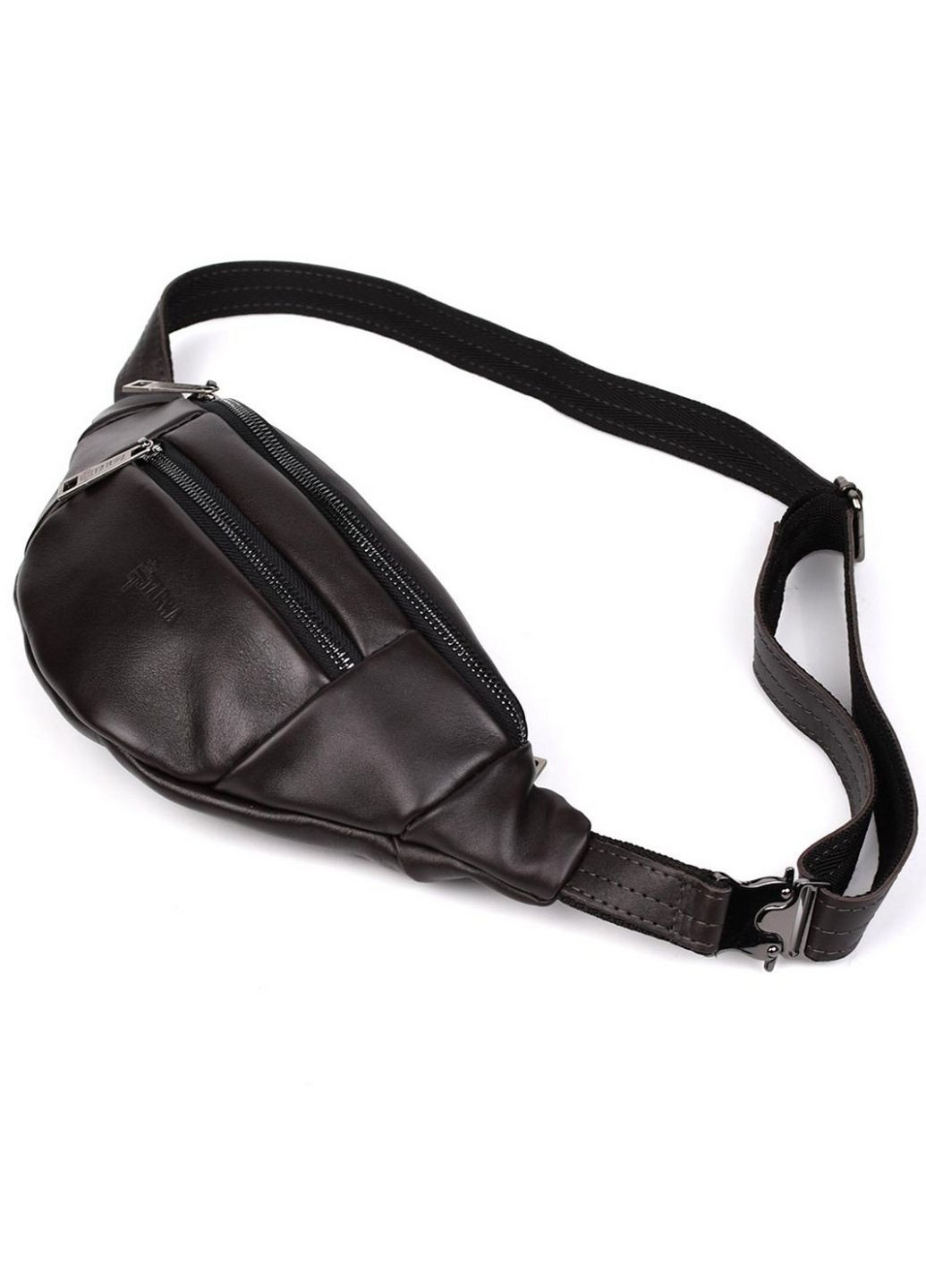 Женская кожаная сумка-бананка 31х14х6 см TARWA (315869102)