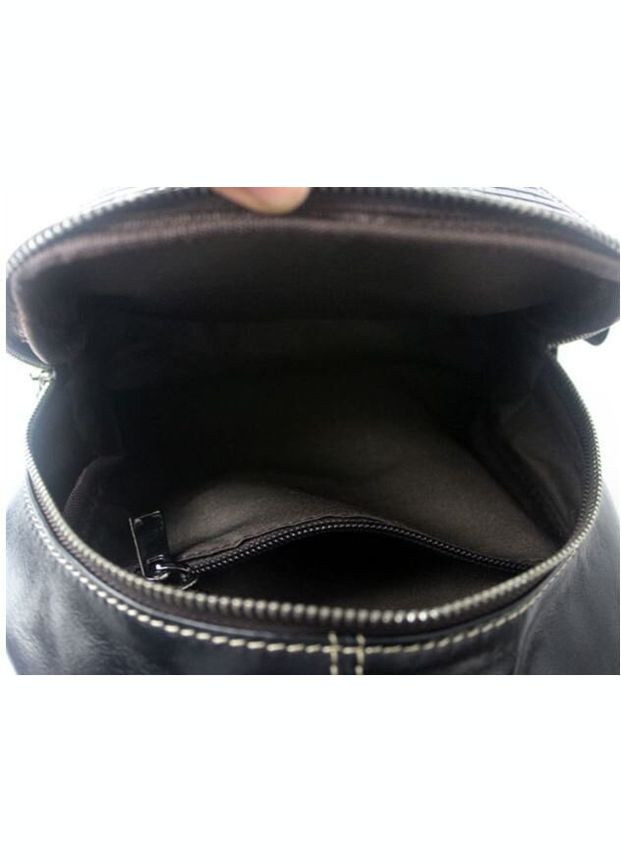 Сумка мужская на плечо 14760 Черная Vintage (331910536)