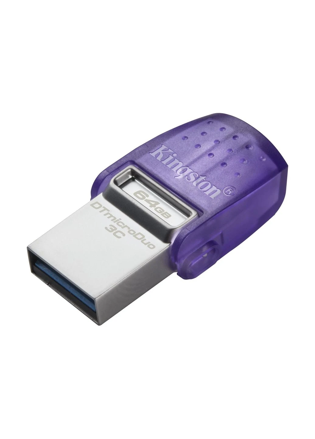 64GB USB 3.2 Gen1 + Type-C DT microDuo 3C R200MB/s Kingston (370619938)