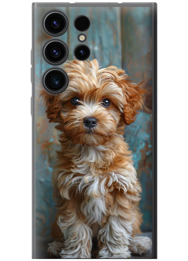 Силиконовый чехол 'Щенок мальтипу' для Endorphone Samsung Galaxy S23 Ultra (297868123)