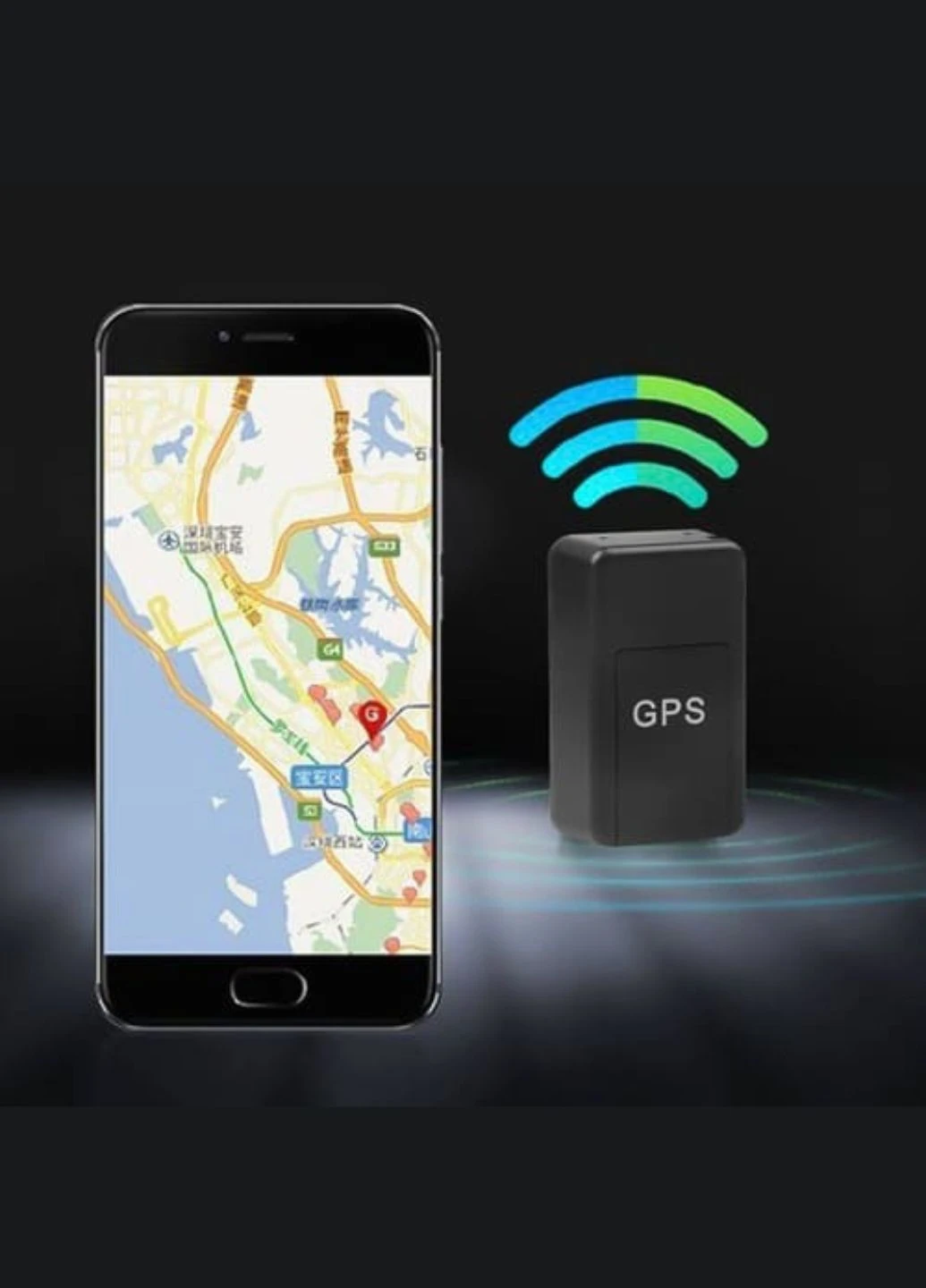 Портативный мини GPS трекер с микрофоном Tik-Tak (379986512)