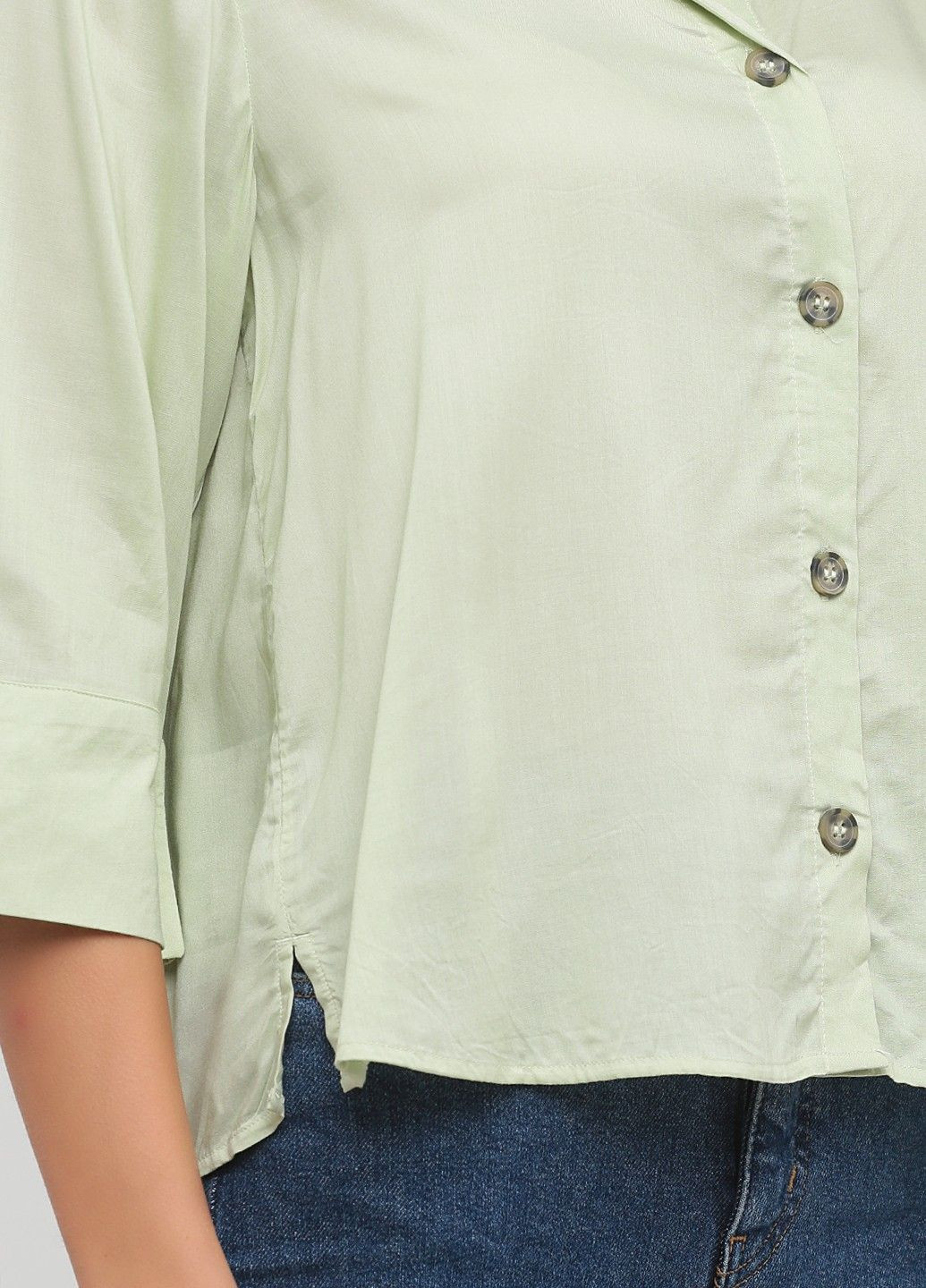 Салатова блуза H&M