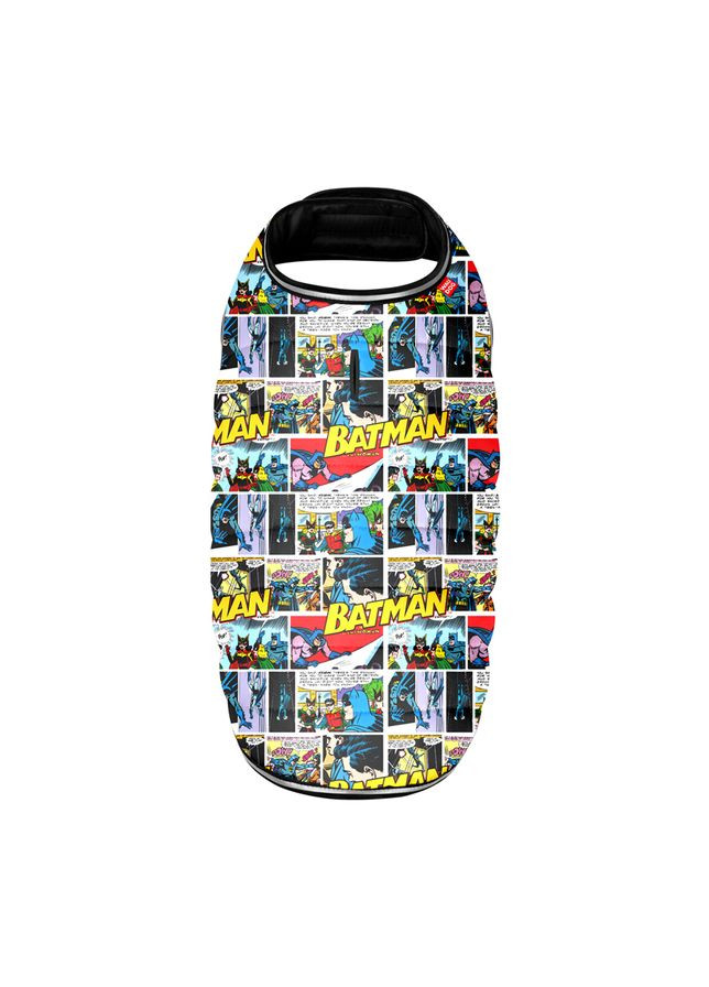 Курточка-накидка для собак Clothes, малюнок "Бетмен комікс",, А 32 см, B 41-51 см, С 23-32 см WAUDOG (279567170)