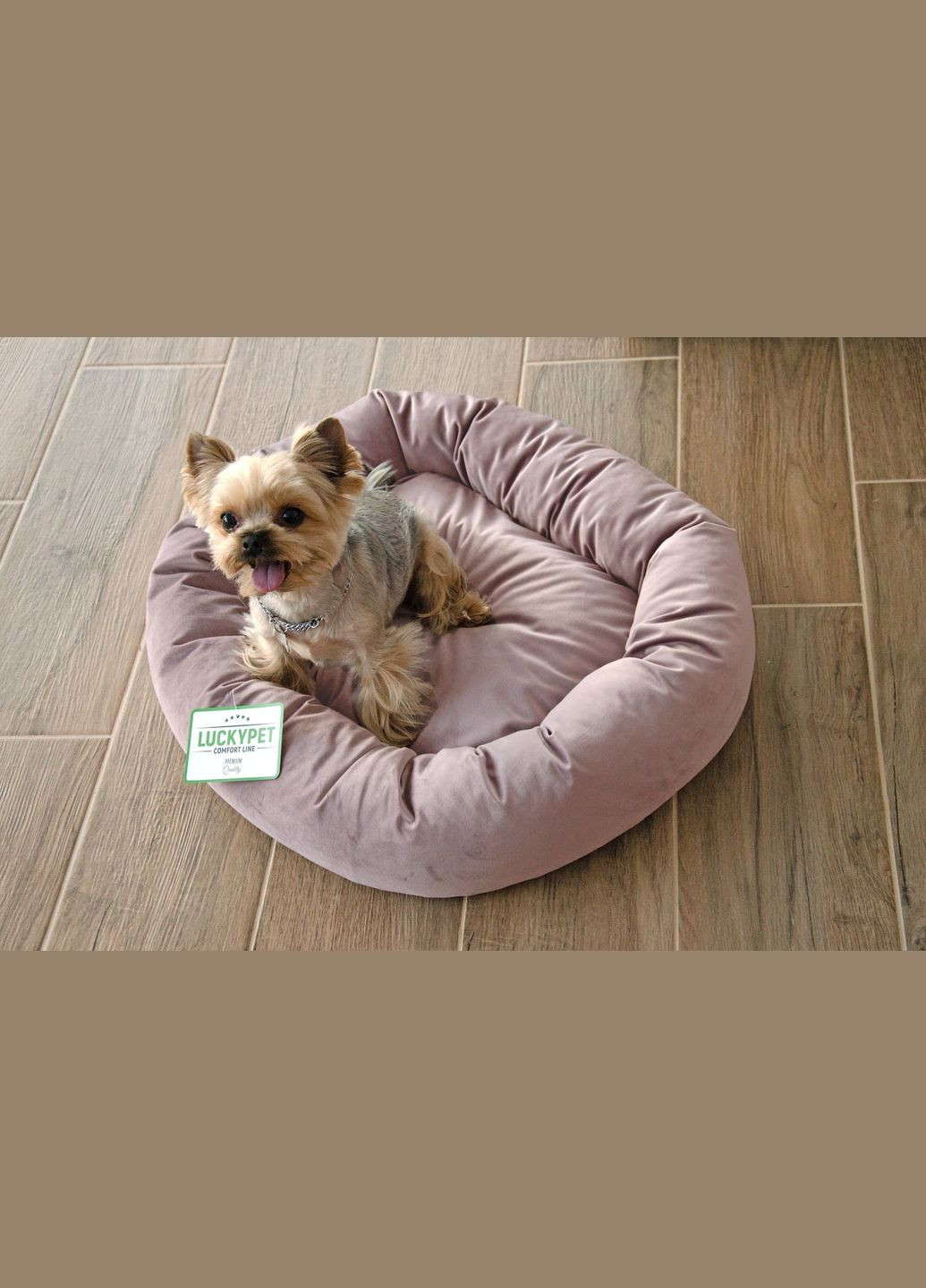 Лежак для собак Феликс №3 52 x 65 x 14 см (4820224213415) Lucky Pet (279564933)