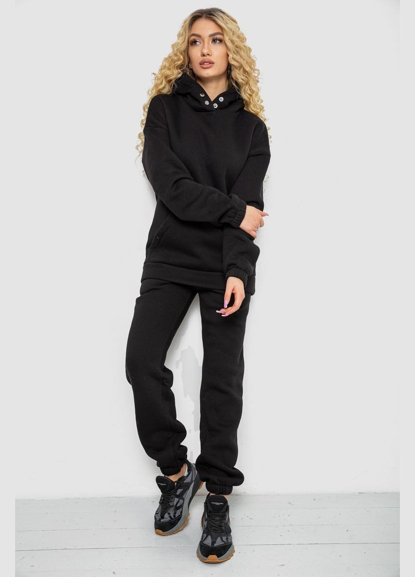 Спортивний костюм жіночий на флісі, колір джинс, 102R7711 Ager (355471356)