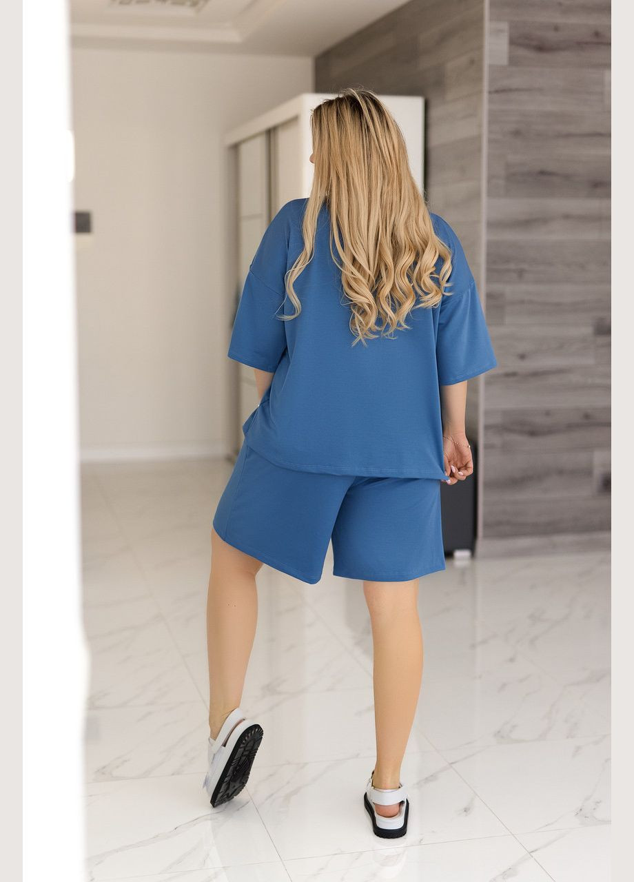 Летний спортивный костюм оверсайз Fashion Girl (336143670)