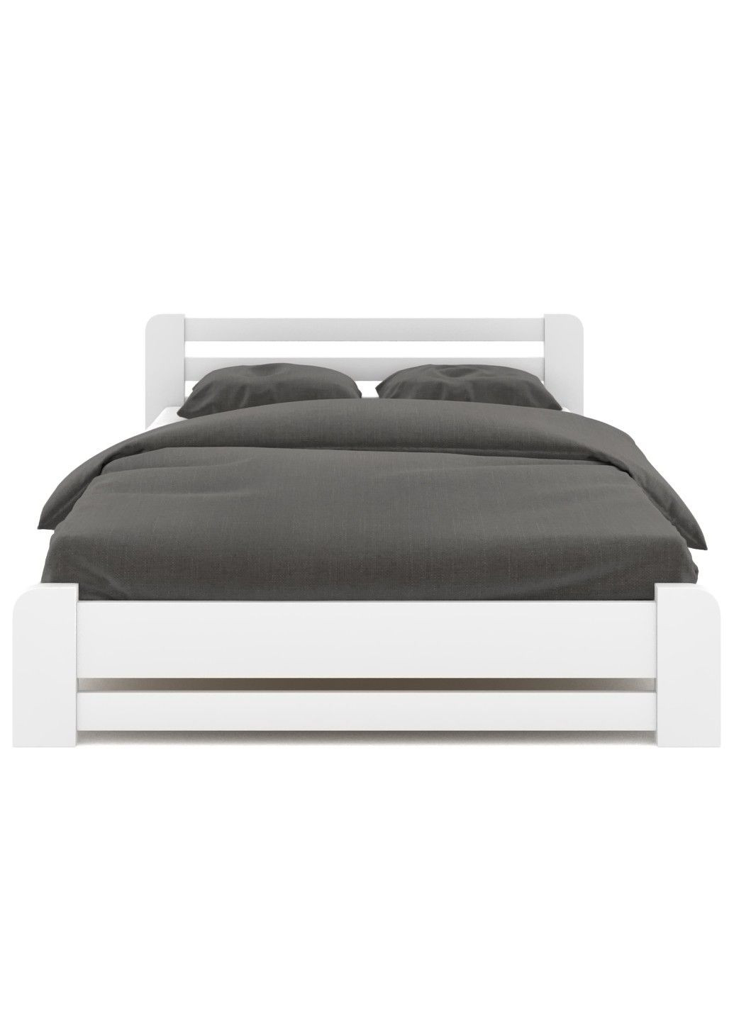 Кровать Монтана бук 120х200 белый Fagus (303724157)