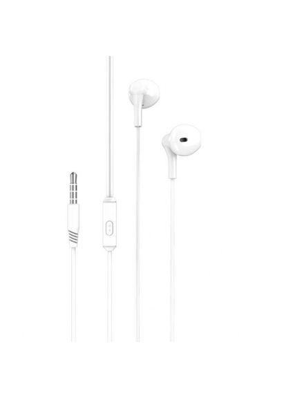 Наушники EP39 3.5mm Half Inear Earphone 1.15M White XO (297453153)