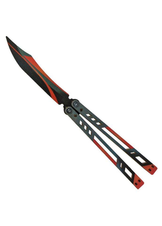 Ніж дерев'яний сувенірний "SO-2 МЕТЕЛЬ BLACK WIDOW" SO2BAL-B Сувенір-Декор (353967286)