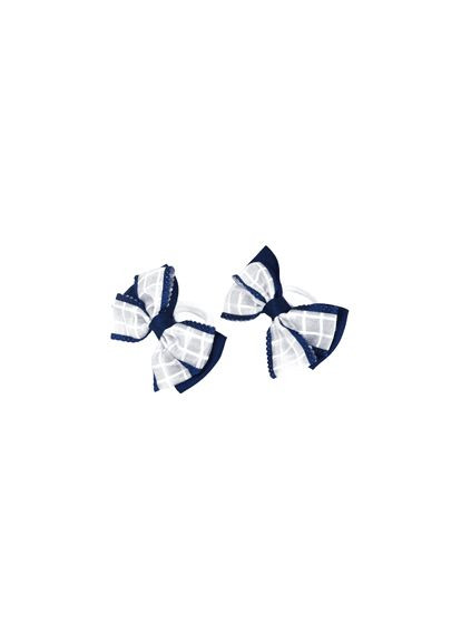 Резинки для волосся "Подвійний бантик" 0101-146 в упаковці 12 шт La-beauty (301791148)