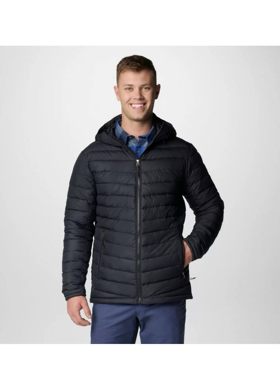 Чорна куртка men's slope edge hooded insulated jacket ( wm0089-010 ) Columbia