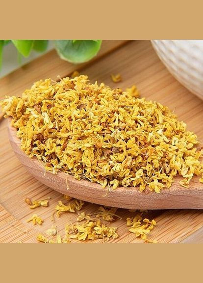 Квітковий трав'яний чай Османтус квіти, банка 40г (натуральний органічний чай без домішок) OSM (322777466)