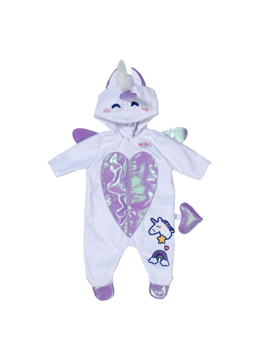 Одежда для куклы Baby Born Комбинезон единорога, 43 см () Zapf 838266 (333299251)