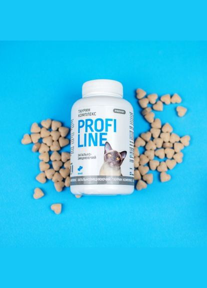 Витамины Profiline для кошек Таурин Комплекс 180 таб. ProVET (338628626)