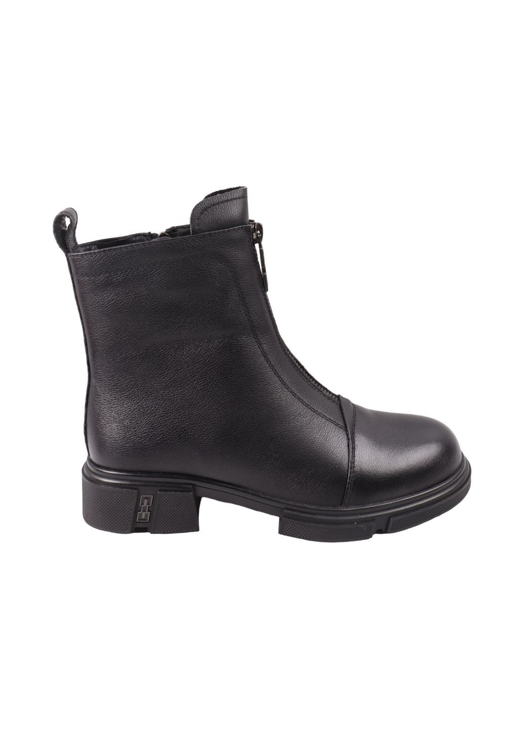 ботинки женские черные натуральная кожа FARINNI