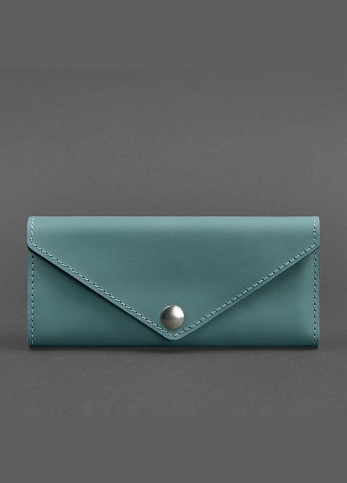 Жіночий шкіряний гаманець Керрі 1.0 бірюзовий (A-026176) BlankNote (328444930)