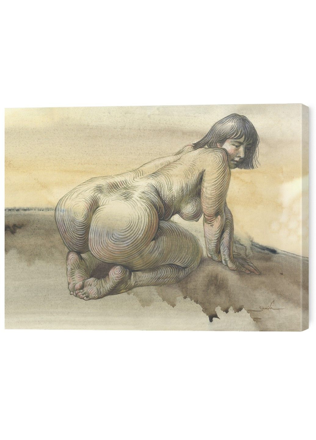 Картина на полотні Ніжні лінії No Brand (329058885)