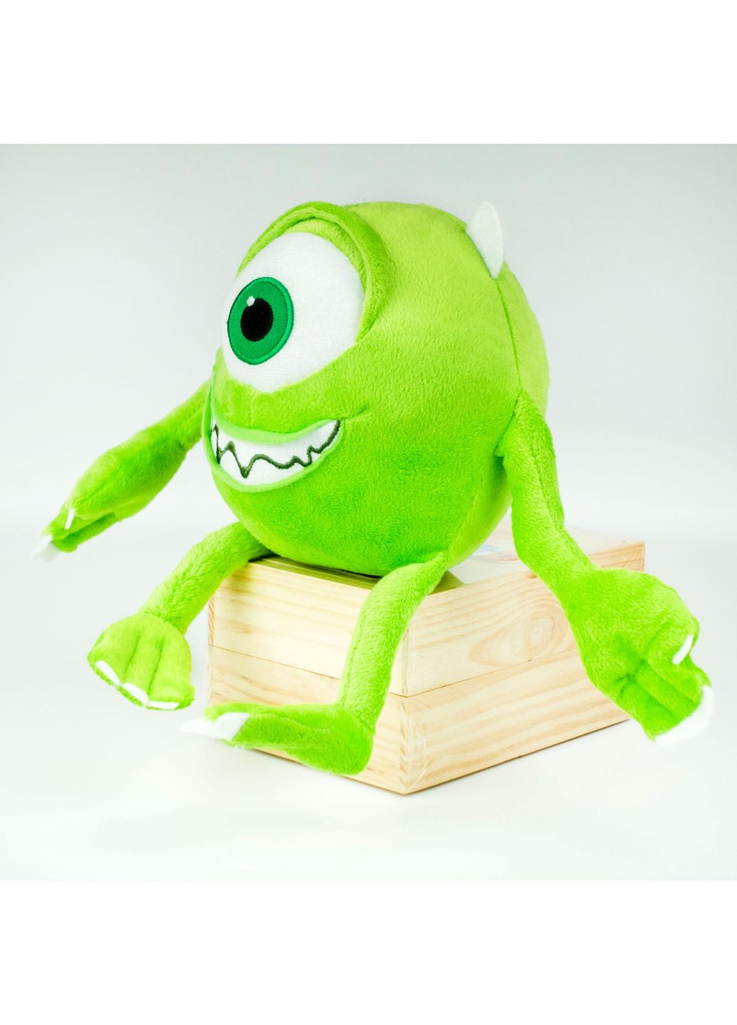 Мягкая игрушка Корпорация монстров Майк Вазовски от салатовой игрушки для детей 3 года плюшевая игрушка ProDobro (366030747)