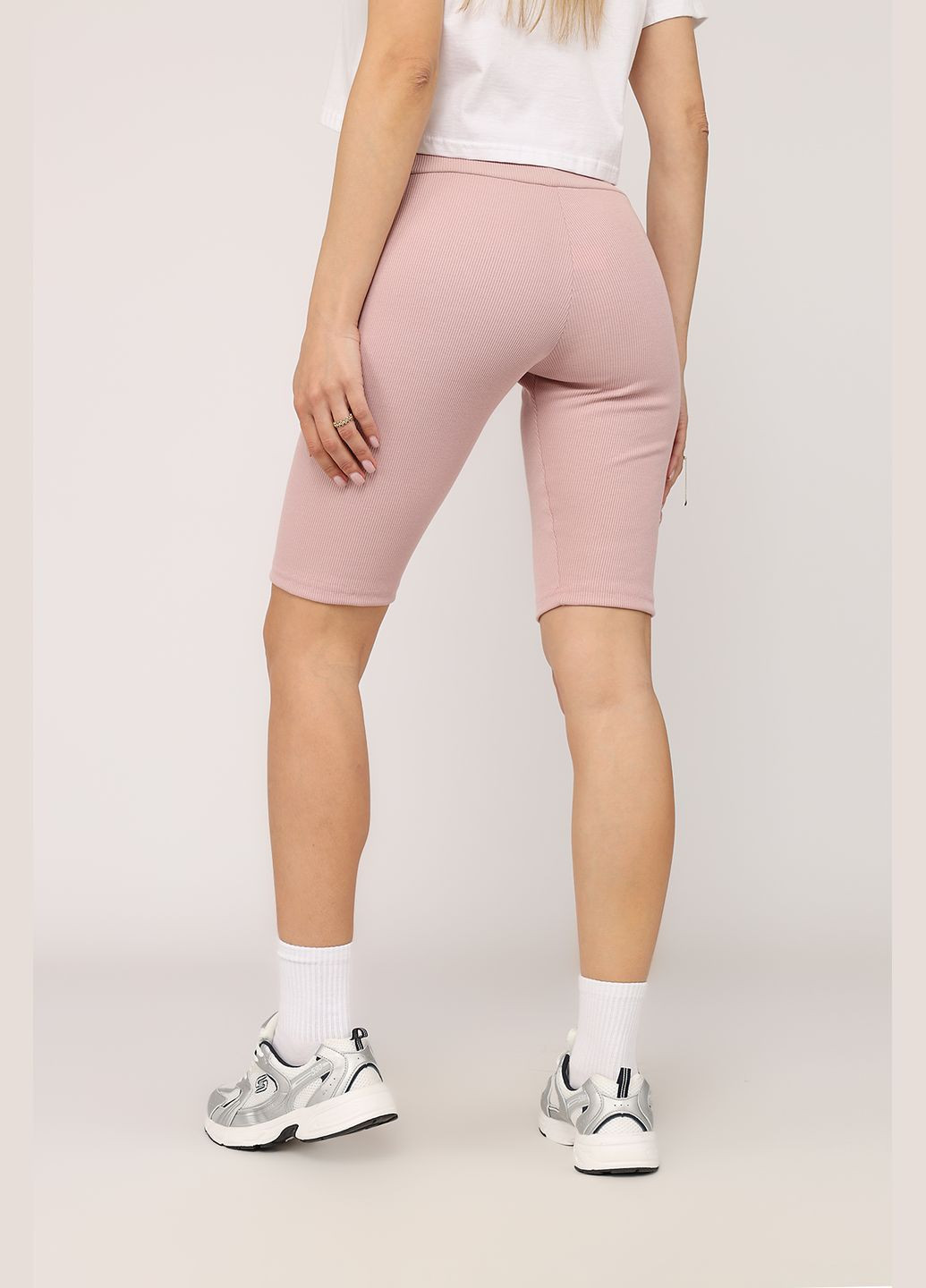 Шорти спортивні жіночі колір рожевий ЦБ-00276527 Yuki (333298819)